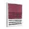 Stupell Industries Red Dotted Pattern Wall Plaque Art Design by Michael Willett